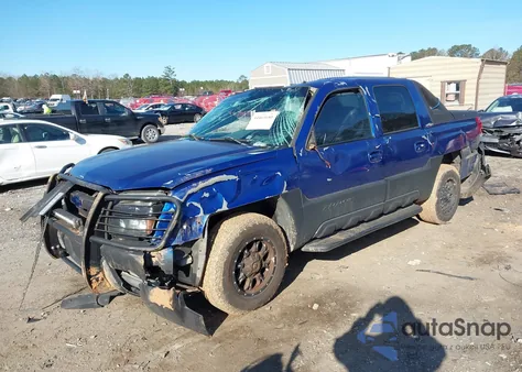 2002 Chevrolet Avalanche 1500 z USA, uszkodzony, nr VIN 3GNEK13T02G149090